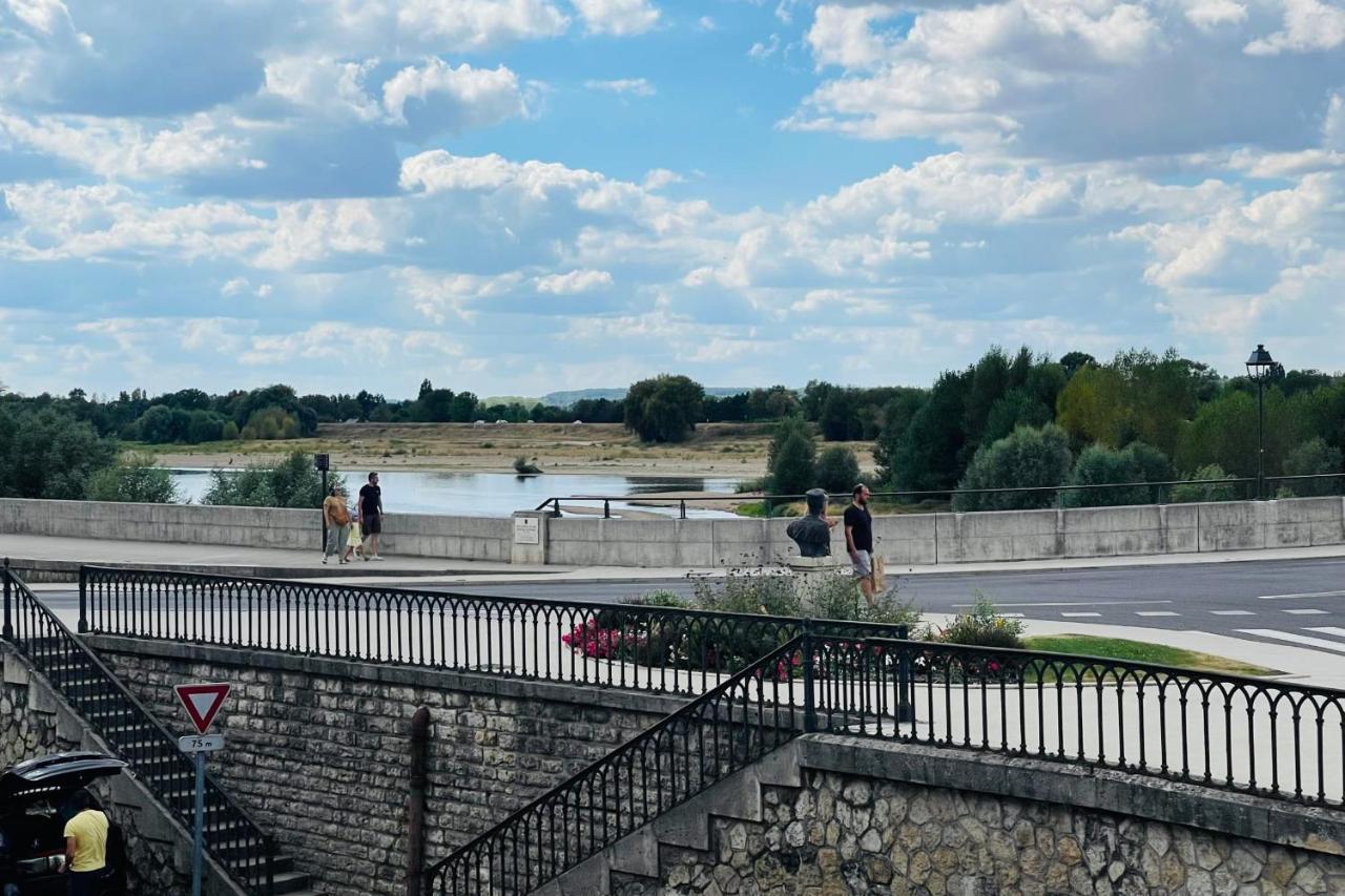 Splendid Apartment At The Foot Of The Castle Of Amboise - View Of The Loir מראה חיצוני תמונה